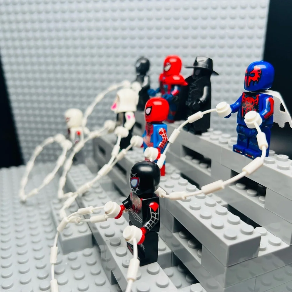 Spider Man Custom Minifigures Lot of 8